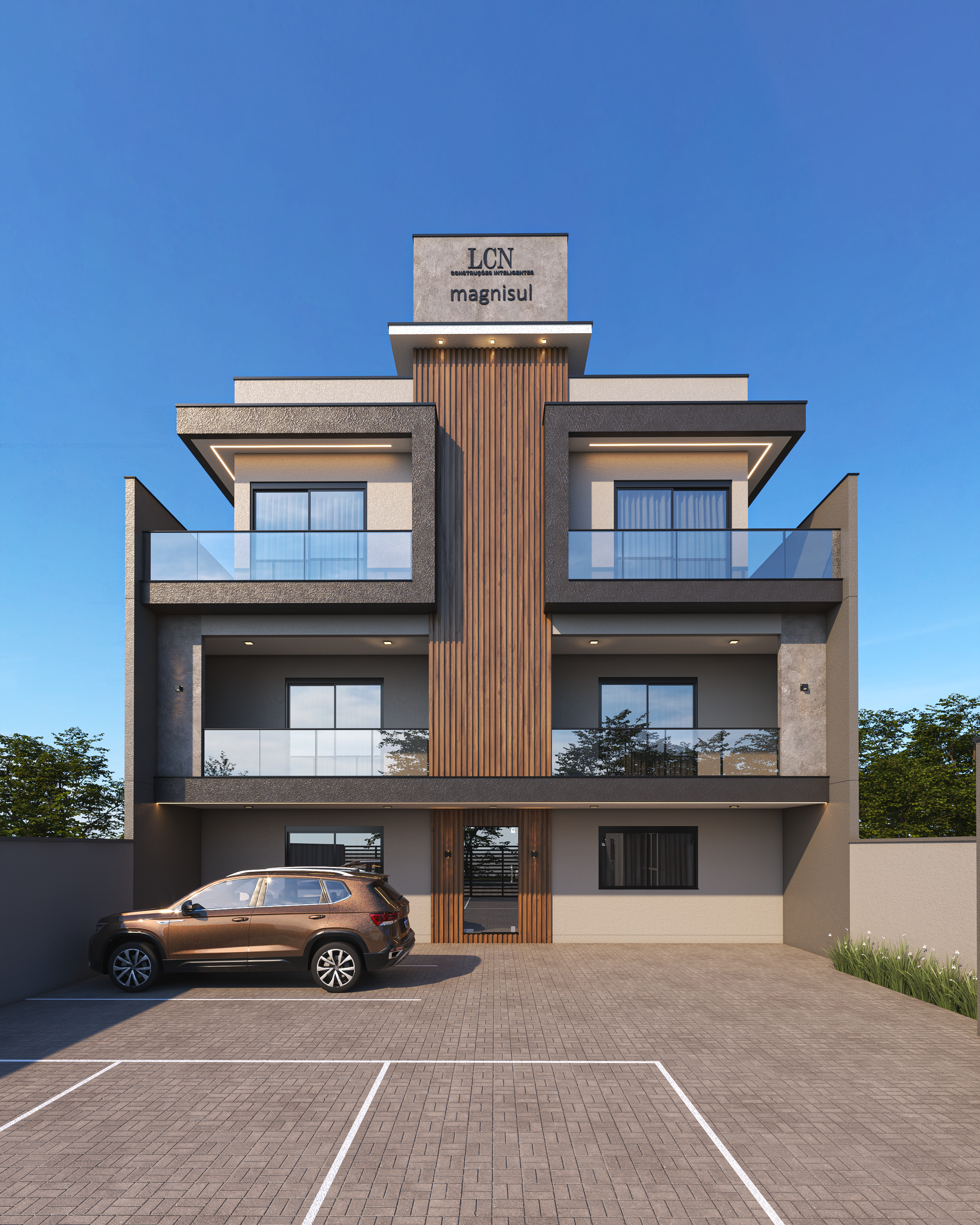 Fachada do Costa Marine – Barra Velha/SC