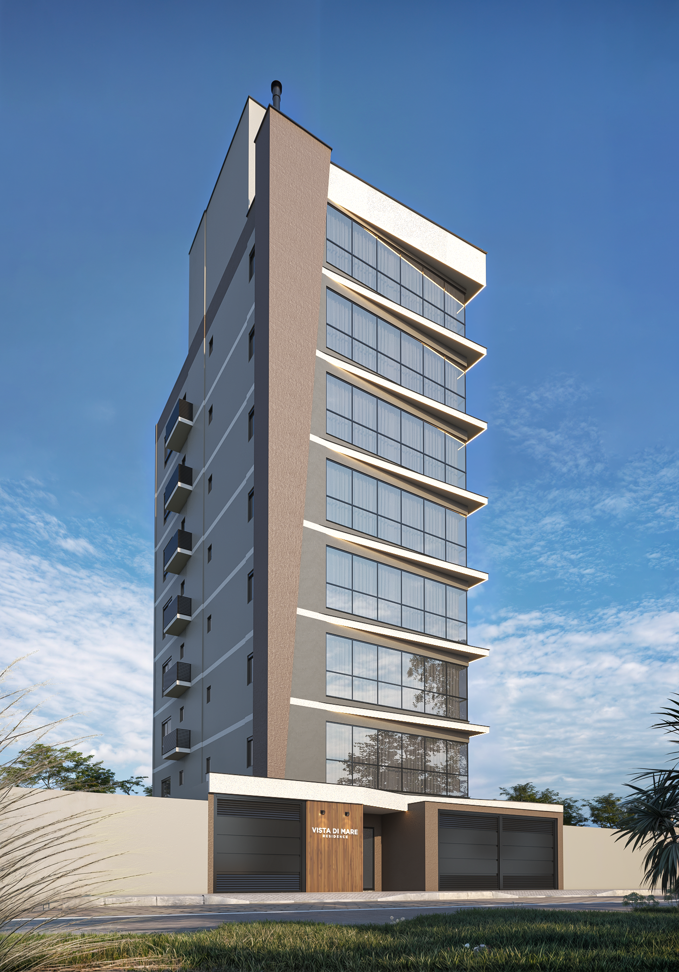 Fachada do Vista di Mare – Barra Velha/SC